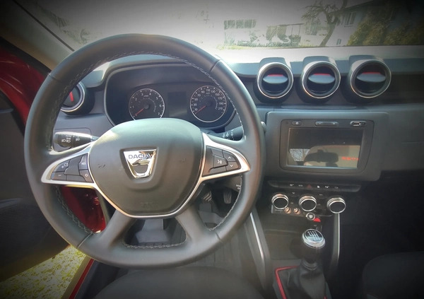 Dacia Duster cena 67900 przebieg: 39436, rok produkcji 2019 z Łęczna małe 379
